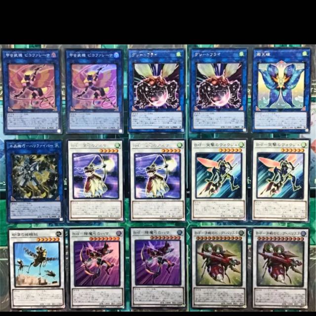 遊戯王 B・F デッキ 本格構築 ビーフォース