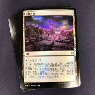 Foil 20枚 廃墟の地 他特殊土地セット