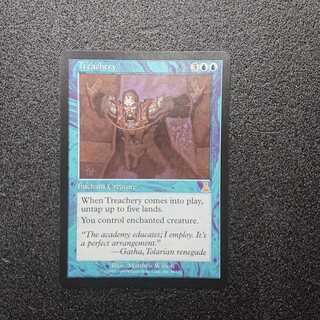 MTG1 不実 Treachery  英語版