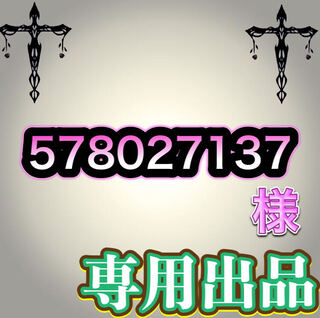 【専用出品】578027137様