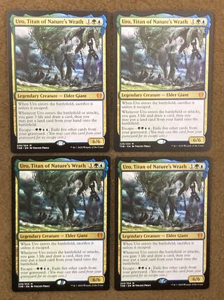 自然の怒りのタイタン、ウーロ 神話レア 在庫4枚 英語