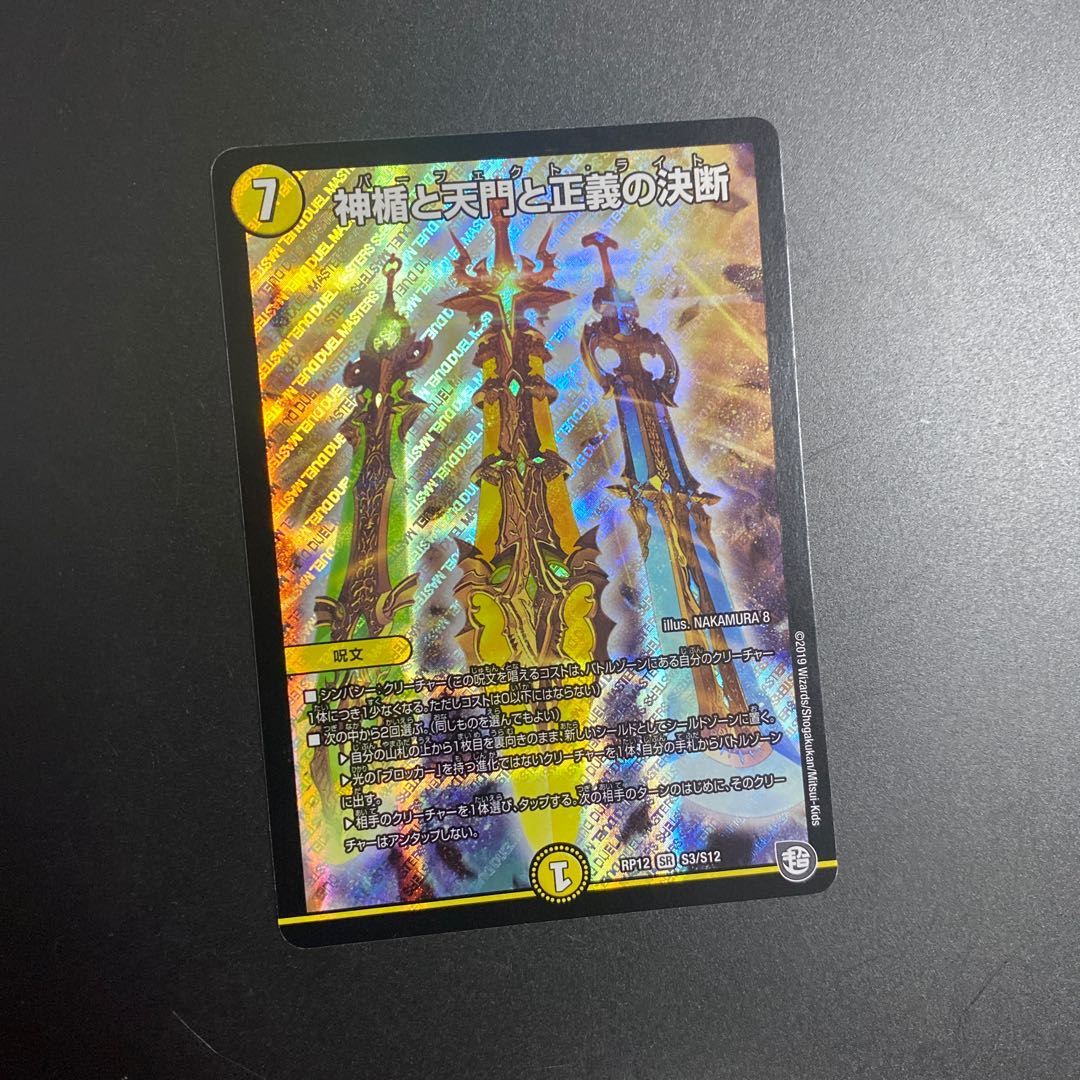 神楯と天門と正義の決断(パーフェクト・ライト)