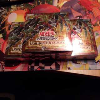 遊戯王　ライトニング　オーバードライブ　3BOX