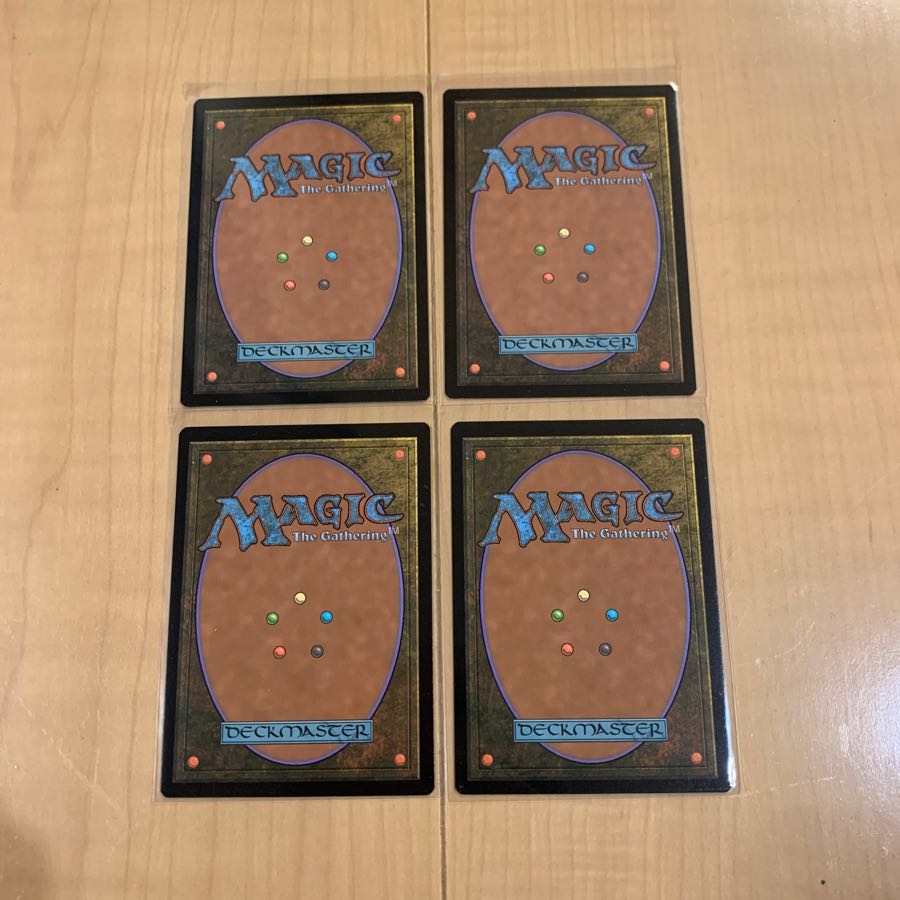 厚かましい借り手　4枚セット　英