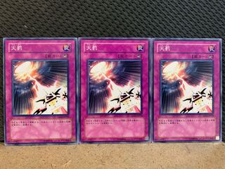 【ぽぽたん】遊戯王 10489 天罰 3枚 ノーマル