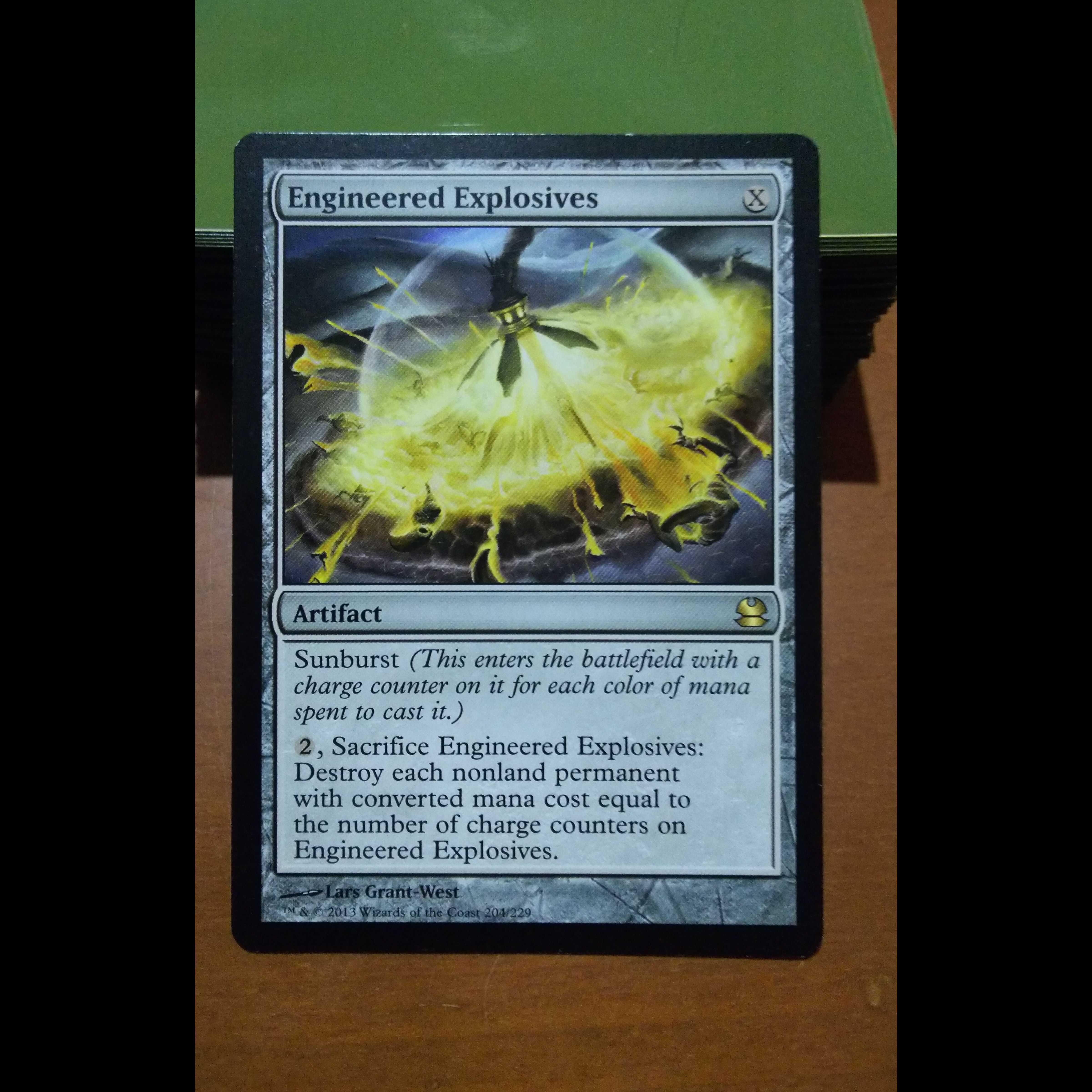 《仕組まれた爆薬/Engineered Explosives》[MMA] 茶R