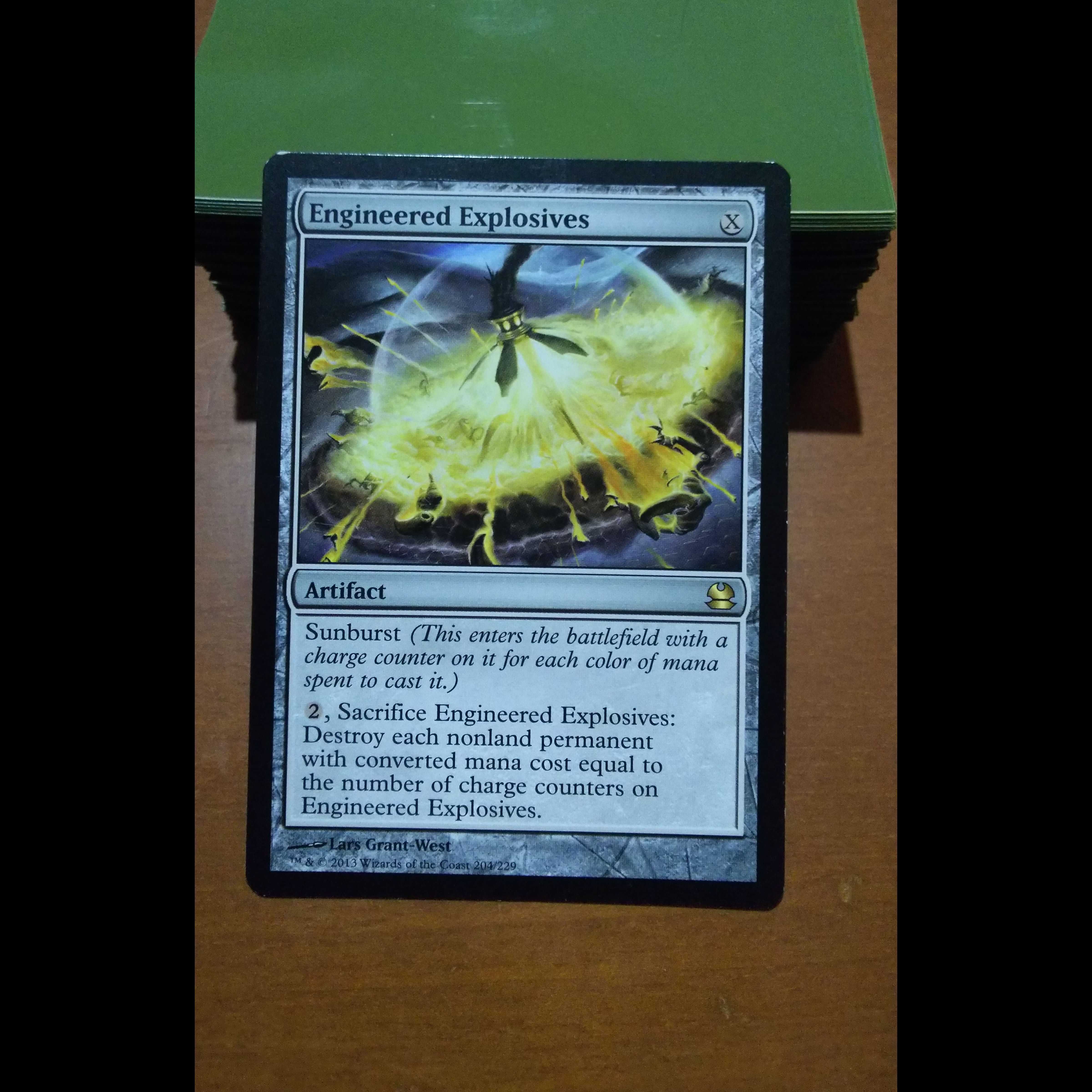 《仕組まれた爆薬/Engineered Explosives》[MMA] 茶R