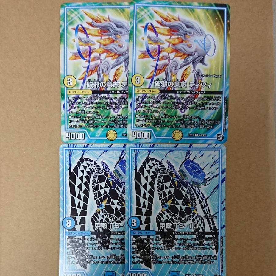 破邪の意志 ティツィ　甲殻 TS-10　各2枚