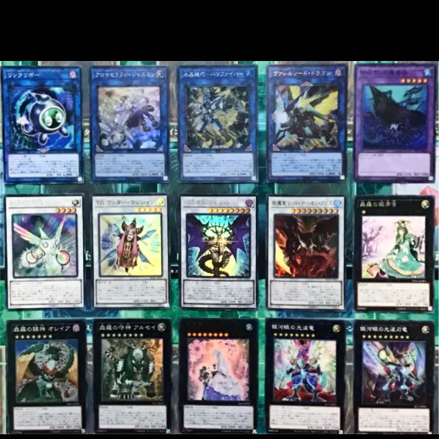 遊戯王 森羅 デッキ ガチ構築 スリーブ付 アルセイ ティア