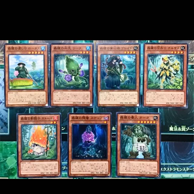 遊戯王 森羅 デッキ ガチ構築 スリーブ付 アルセイ ティア