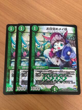 お目覚めメイ様