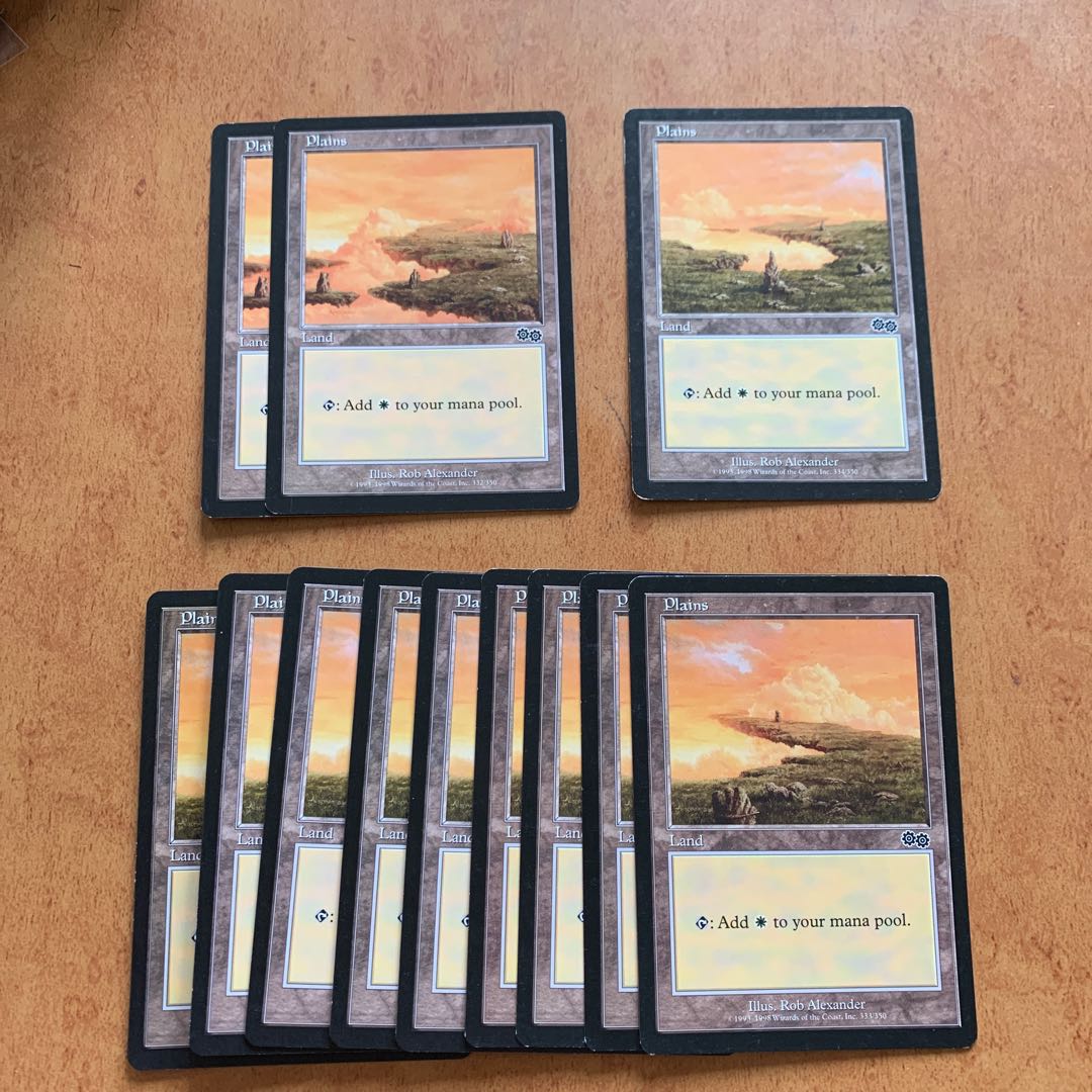 The Urza's Saga Plains EN