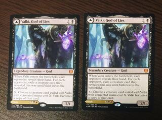 MTG 嘘の神、ヴァルキー KHM 英2枚