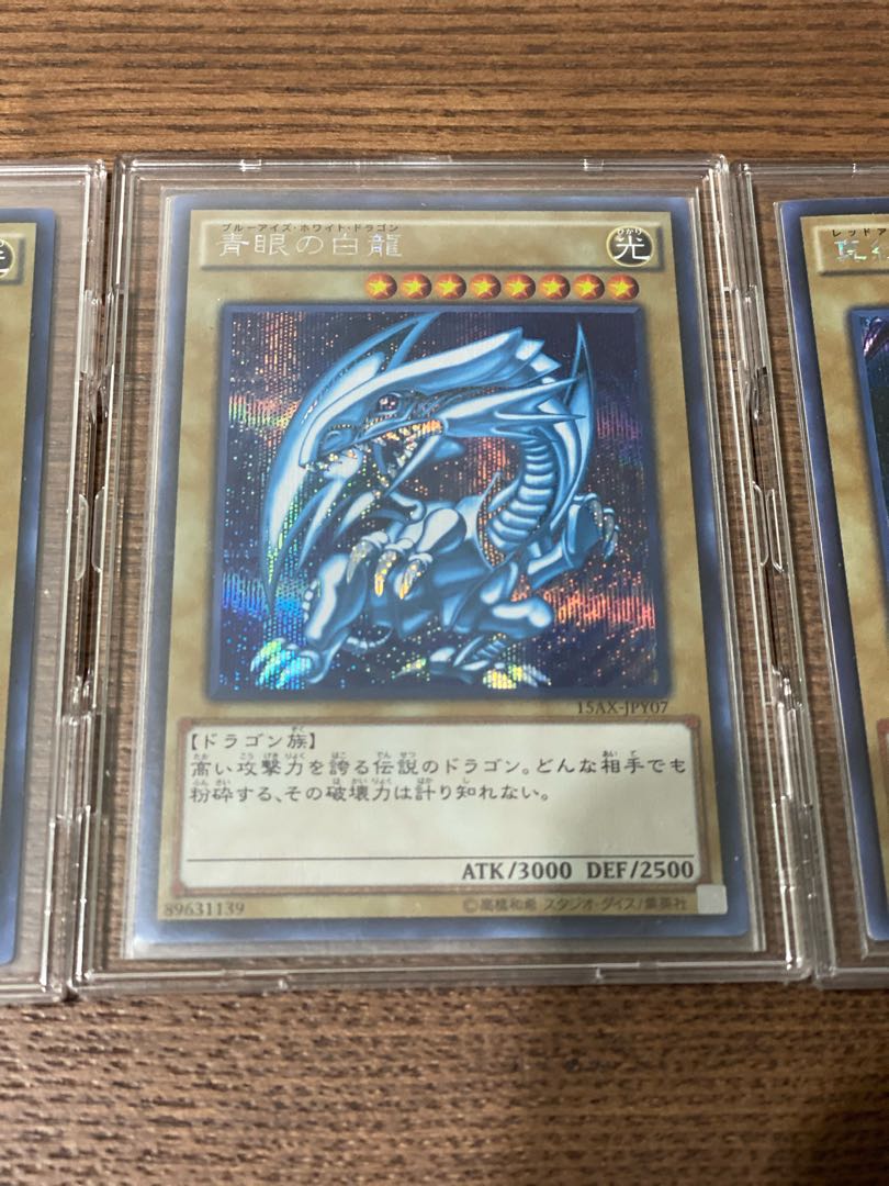 青眼の白龍 レッドアイズ　ホーリーナイトドラゴン　シク