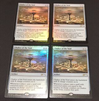 koji様 虚空の杯 ジャッジプロモfoil 4枚セット