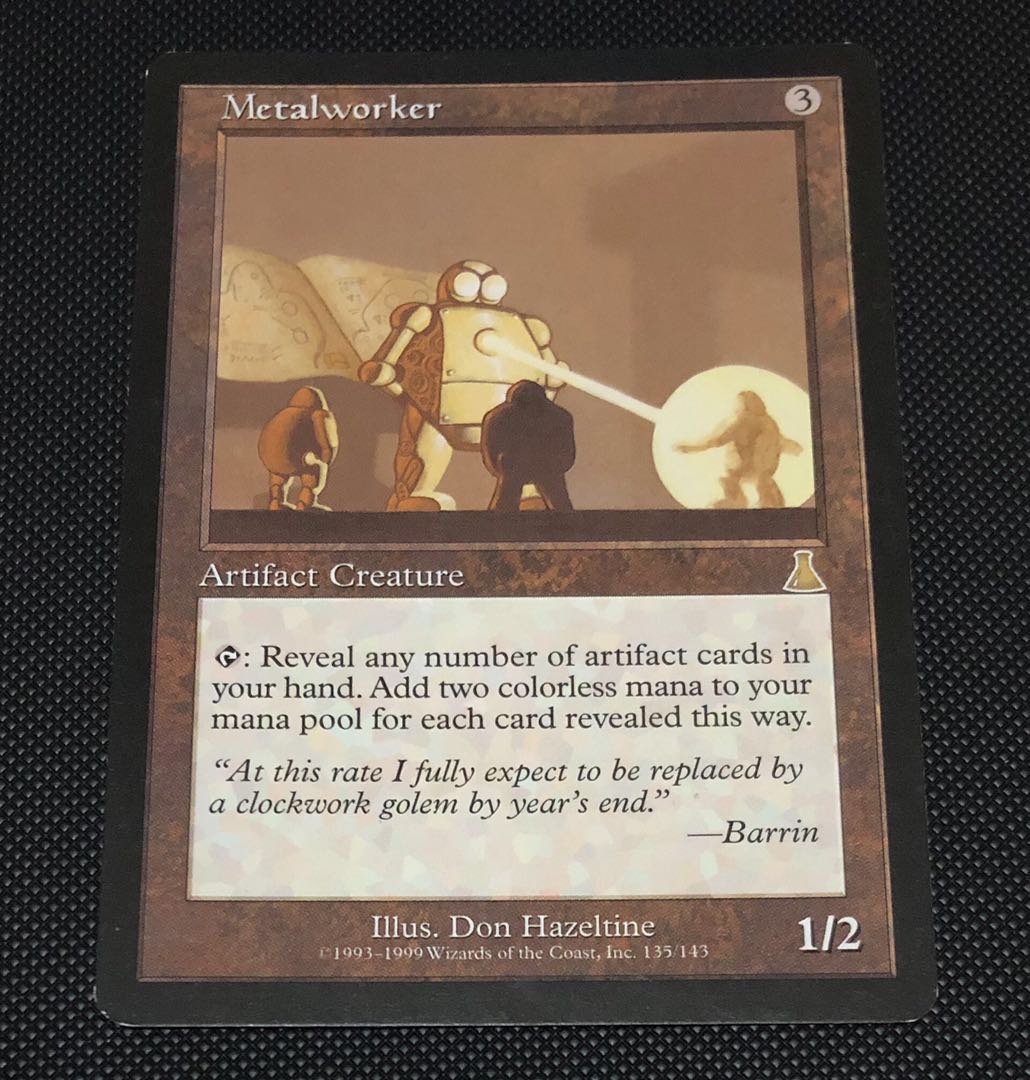 値下げ 金属細工師 英語版1枚 プレイドその1