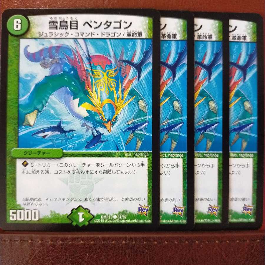 old5889セット割引　雪鳥目 ペンタゴン 1枚