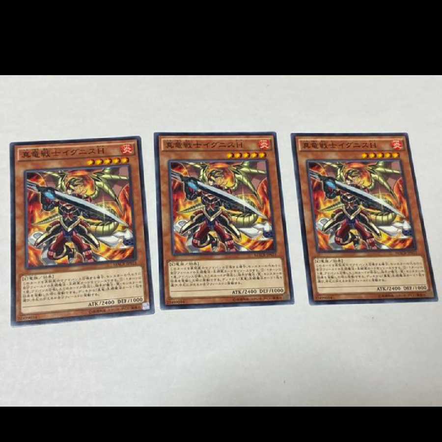 遊戯王 真竜戦士イグニスＨ 3枚　型番あ-999 3枚