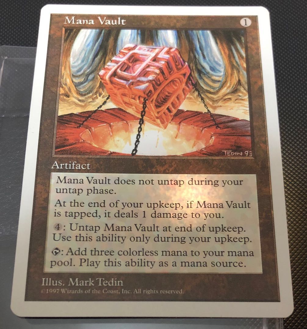 値下げ 魔力の櫃 第5版 英語版1枚 EDH