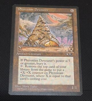 MTG Phyrexian Devourer 英語版1枚その1