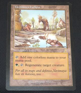 MTG ヤヴィマヤのうろ穴 英語版1枚 EDH