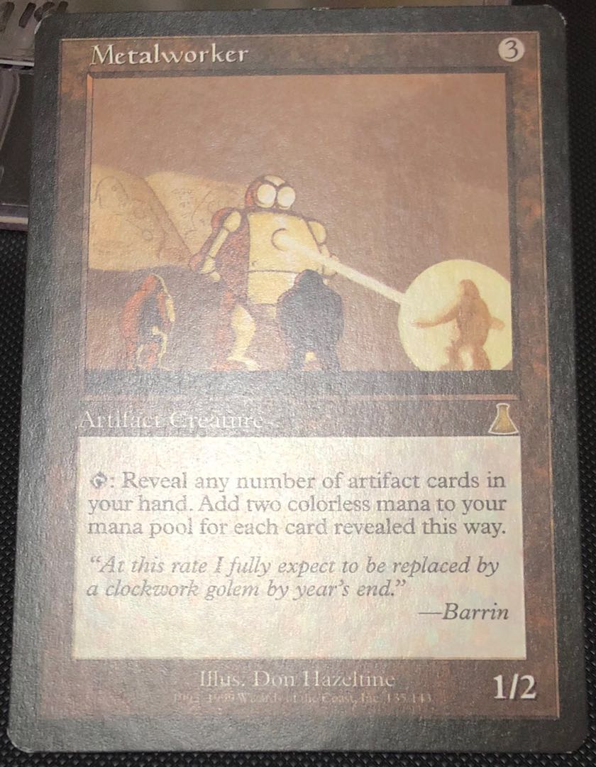 値下げ 金属細工師 英語版1枚 その2