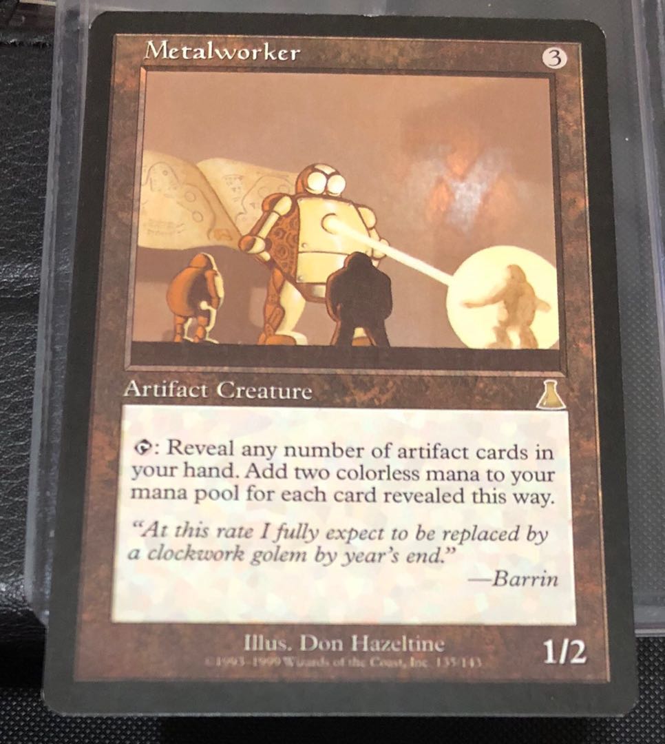 値下げ 金属細工師 英語版1枚 その2