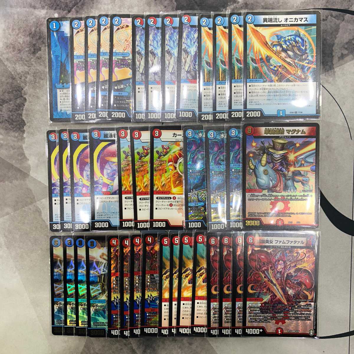 ⑩【オリジナル】 ASAKURAデッキオリパ第三弾 デュエマ 15000円