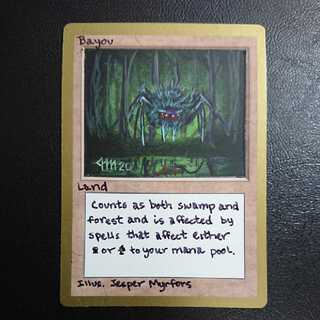 《Bayou》[3ED] 土地R
