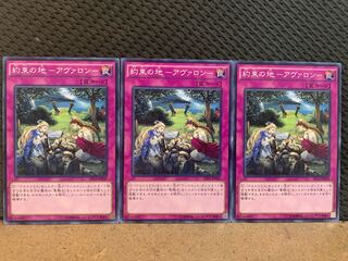 【ぽぽたん】遊戯王 10504 約束の地-アヴァロン- 3枚 ノーマル