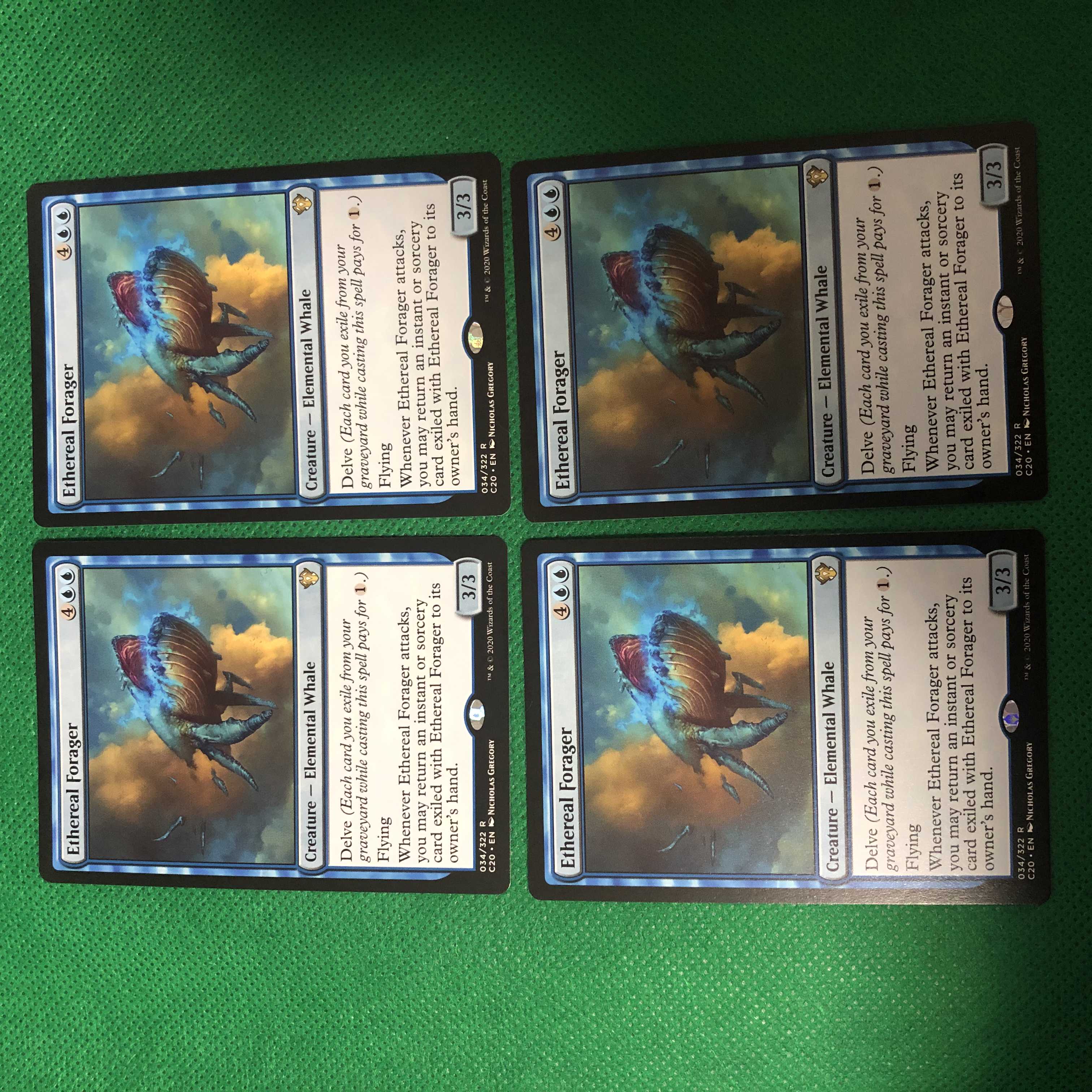 天上の餌あさり 英語版 4枚