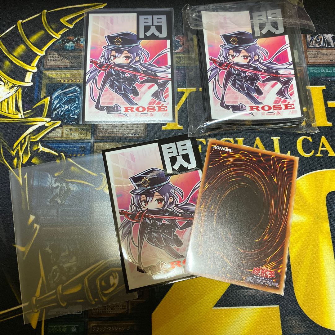 値下げ　ガチ構築　閃刀姫デッキ40＋EX15 スリーブ付