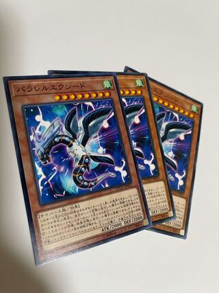 パラレルエクシード ノーマル　３枚