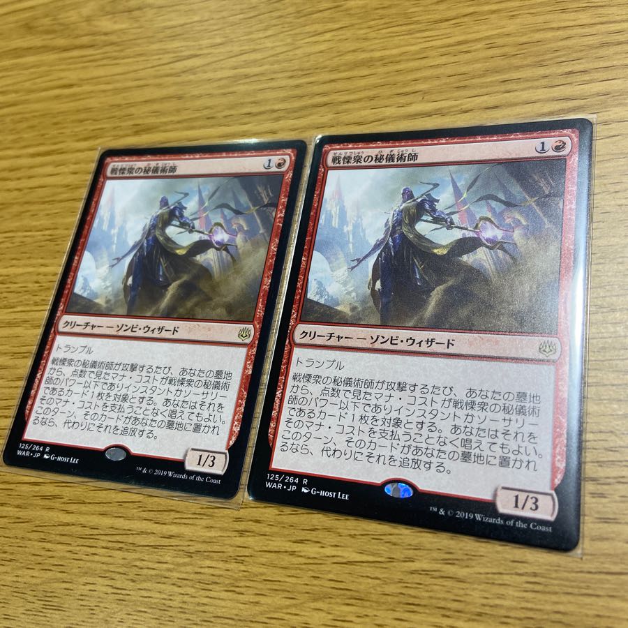 戦慄衆の秘儀術師　２枚