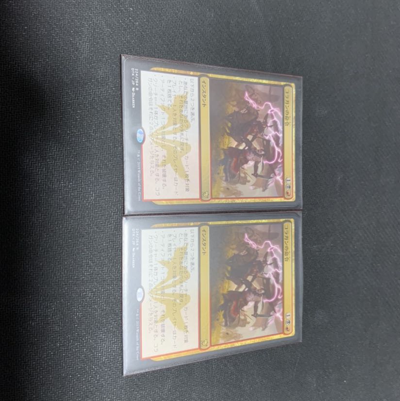 コラガンの命令　日本語　２枚