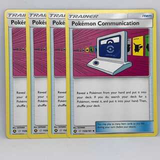 ポケモンカード 海外 ポケモン通信 4枚セット 英語