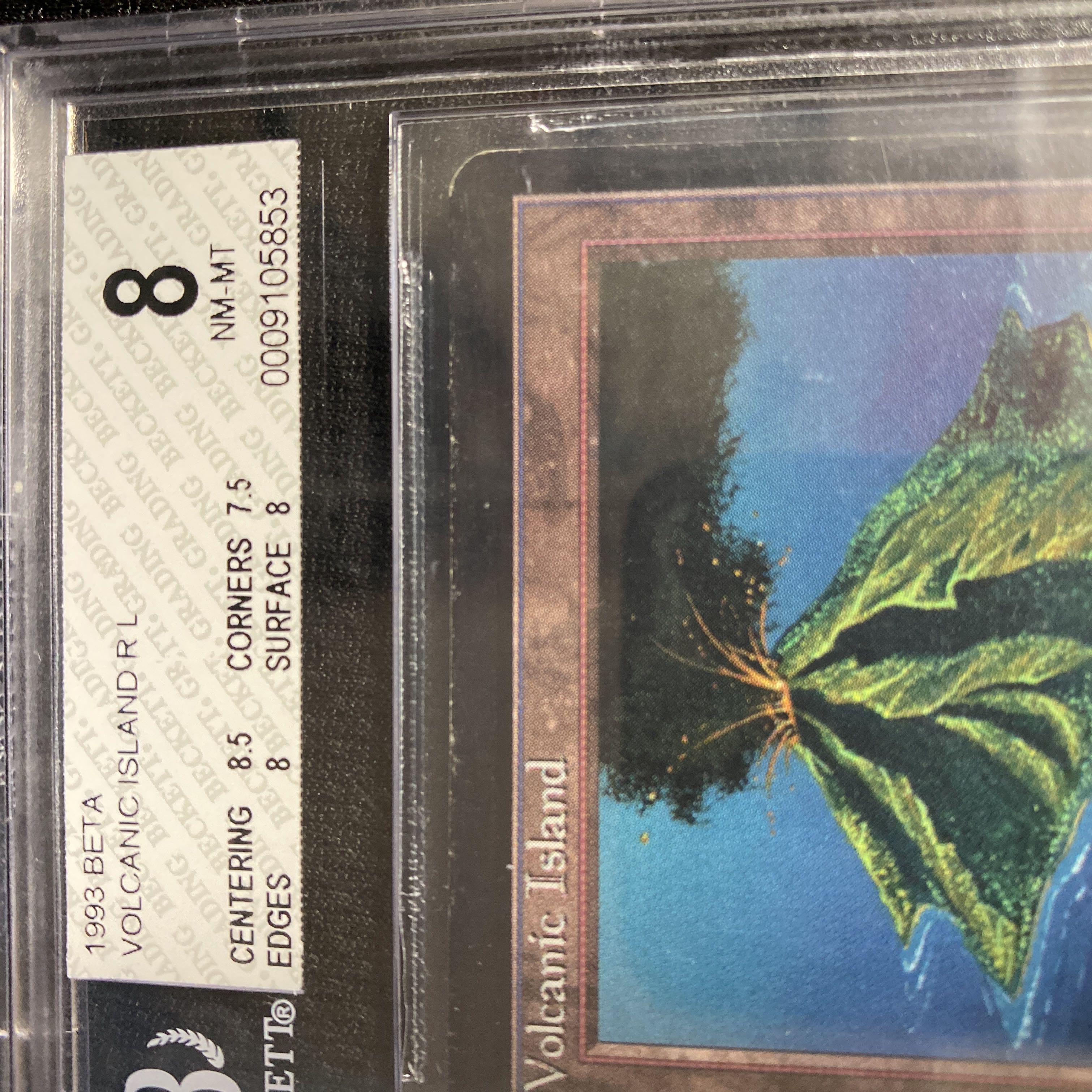 Volcanic Island β BGS8 1枚