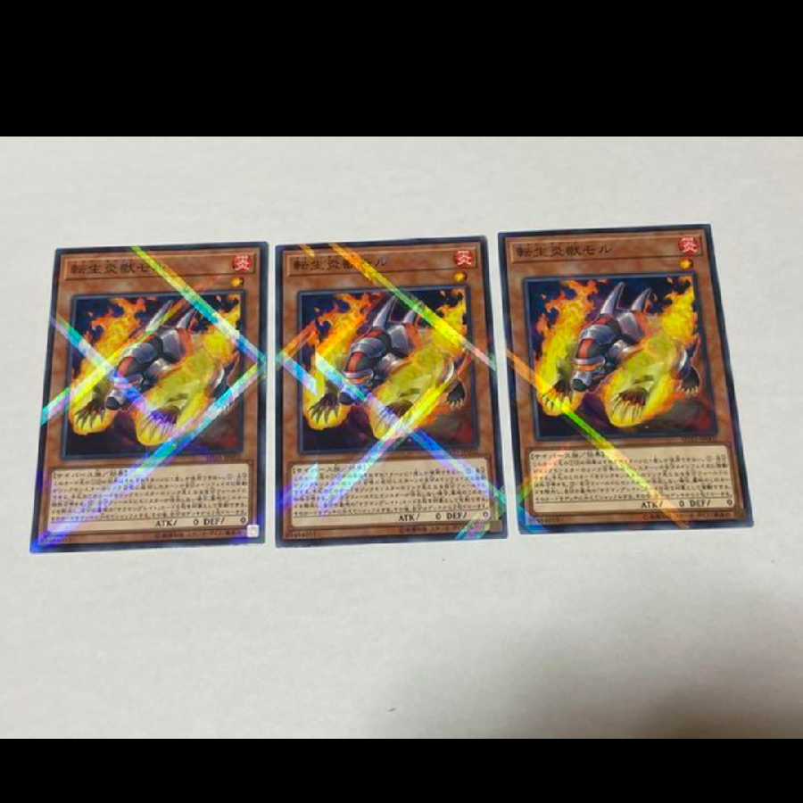 Yu-Gi-Oh! Salamangreat Mole Parallel 3 cards Model No. Ah-767