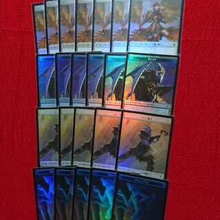 MTG Foilトークンセット 戦士/ドレイク/イリュージョン
