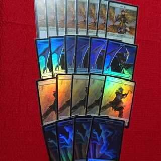 MTG Foilトークンセット 戦士/ドレイク/イリュージョン