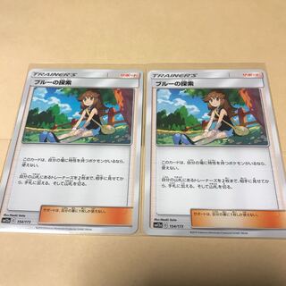 ブルーの探索2枚