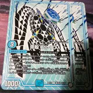 甲殻 TS-10 ２枚 アカマル