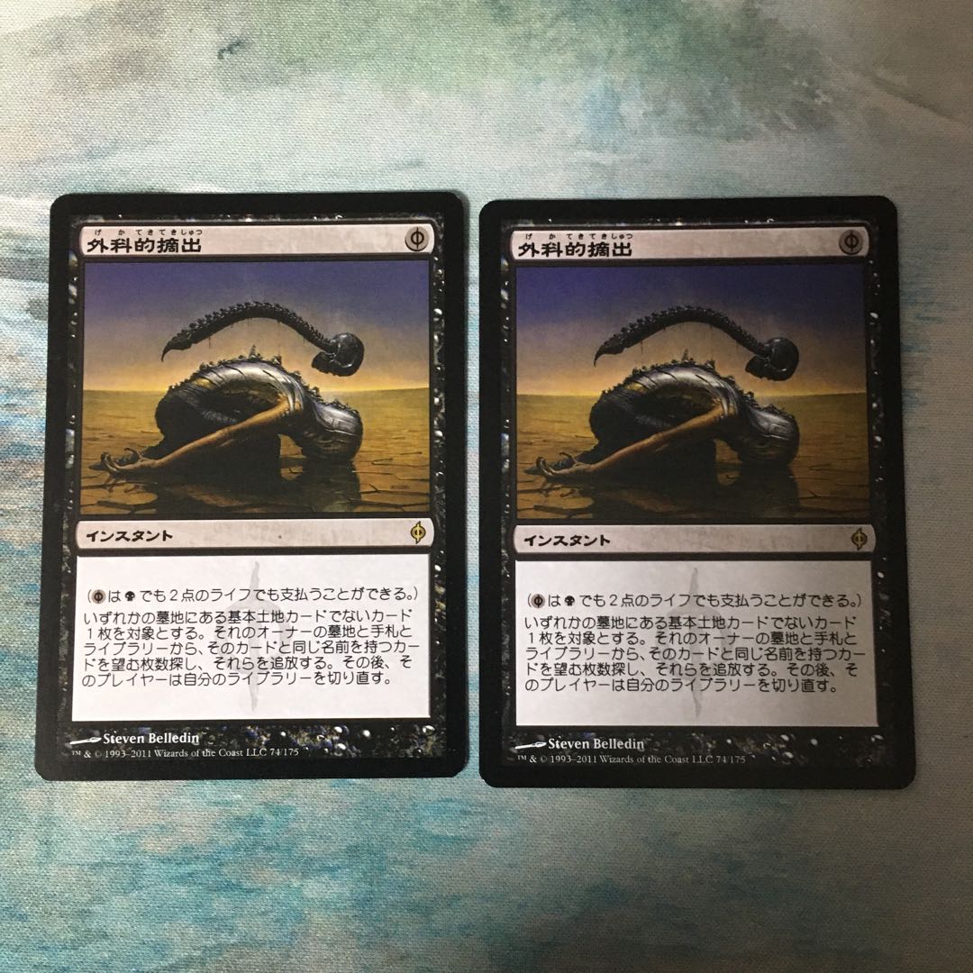 外科的摘出　2枚セット