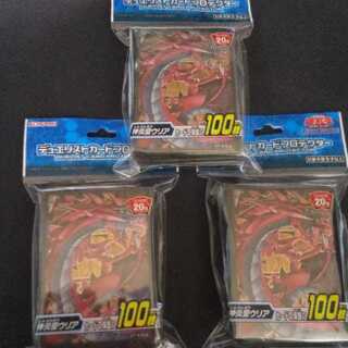 神炎皇ウリア（100枚）　未開封スリーブ3個セット