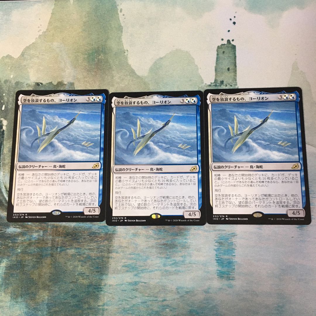 空を放浪するもの、ヨーリオン 3枚セット