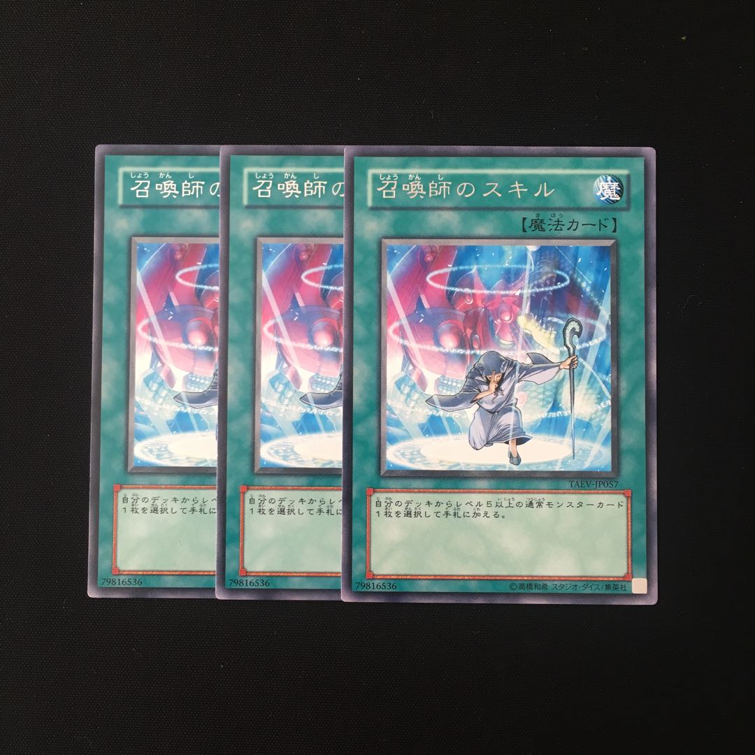 専用(二点)e24 召喚師のスキル レア 3枚トレトレ