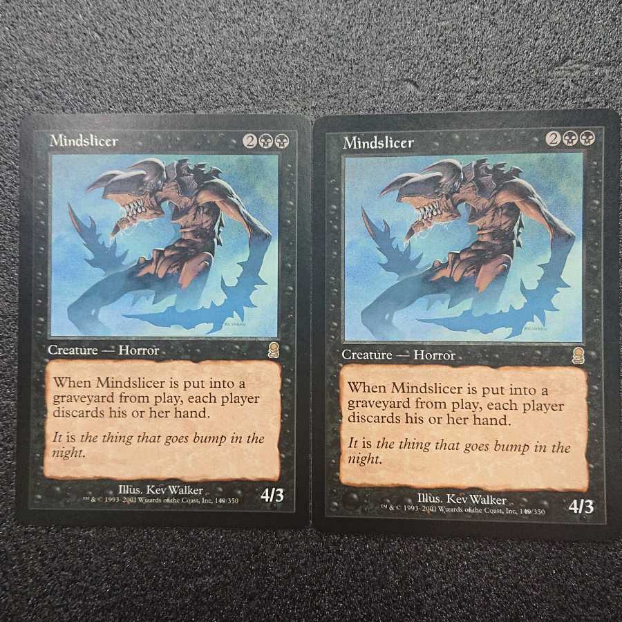 MTG1  精神を刻むもの Mindslicer  英語版 2枚セット