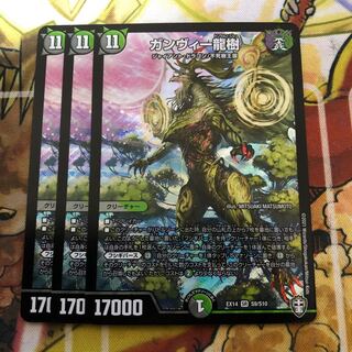 ガンヴィー龍樹　3枚セット