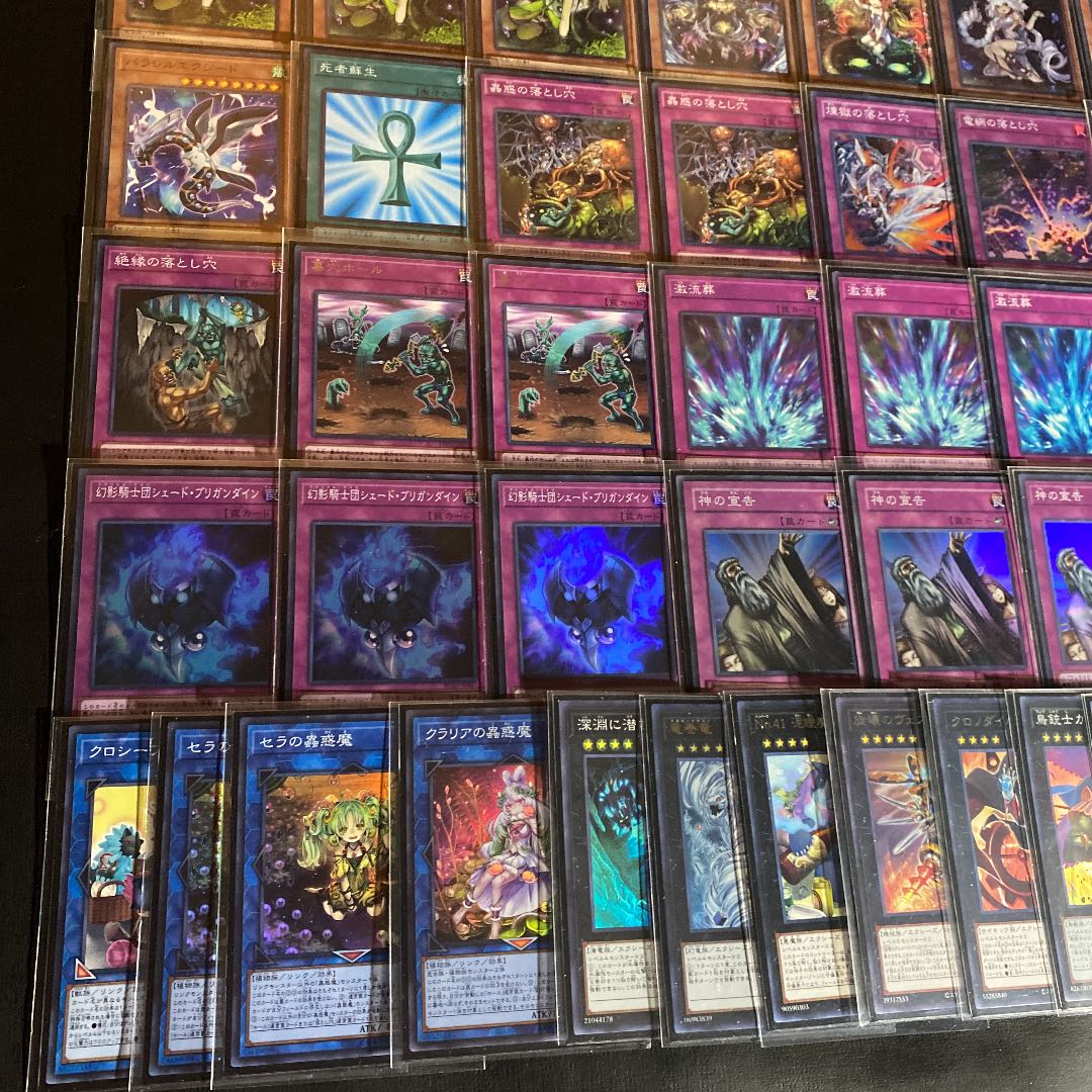 遊戯王 蟲惑魔デッキ スリーブ付き