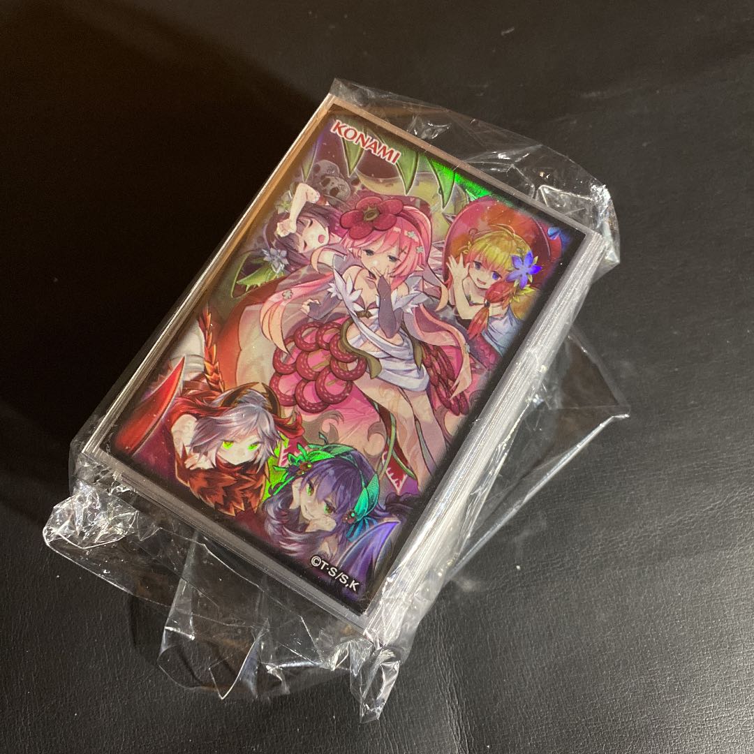 遊戯王 蟲惑魔デッキ スリーブ付き